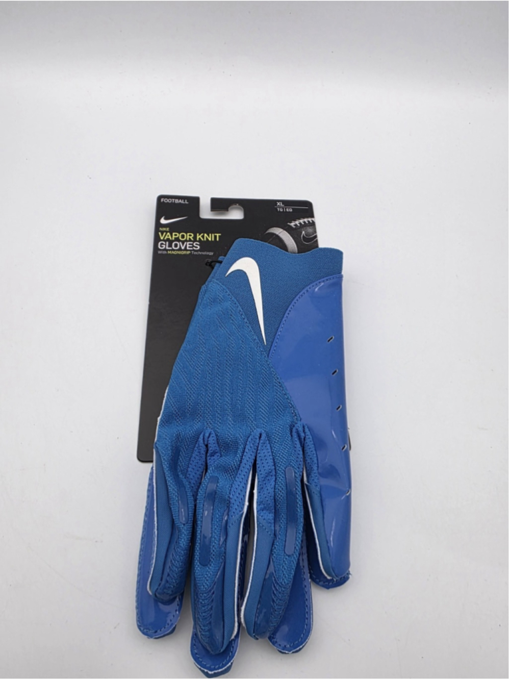 NIKE VAPOR KNIT 4.0 V2 ADULT RECIEVER FOOTBALL GLOVES DX4529-408 SIZE XL